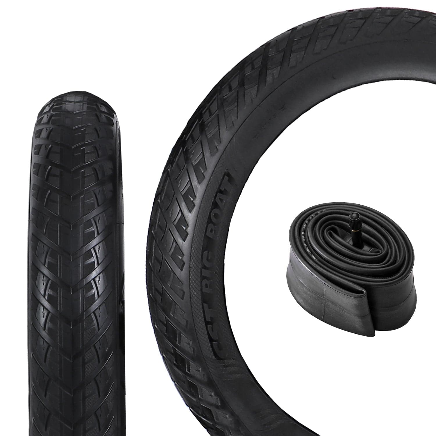 CST Big Boat Fat Tire - 20" x 4.0" & Valve Tube