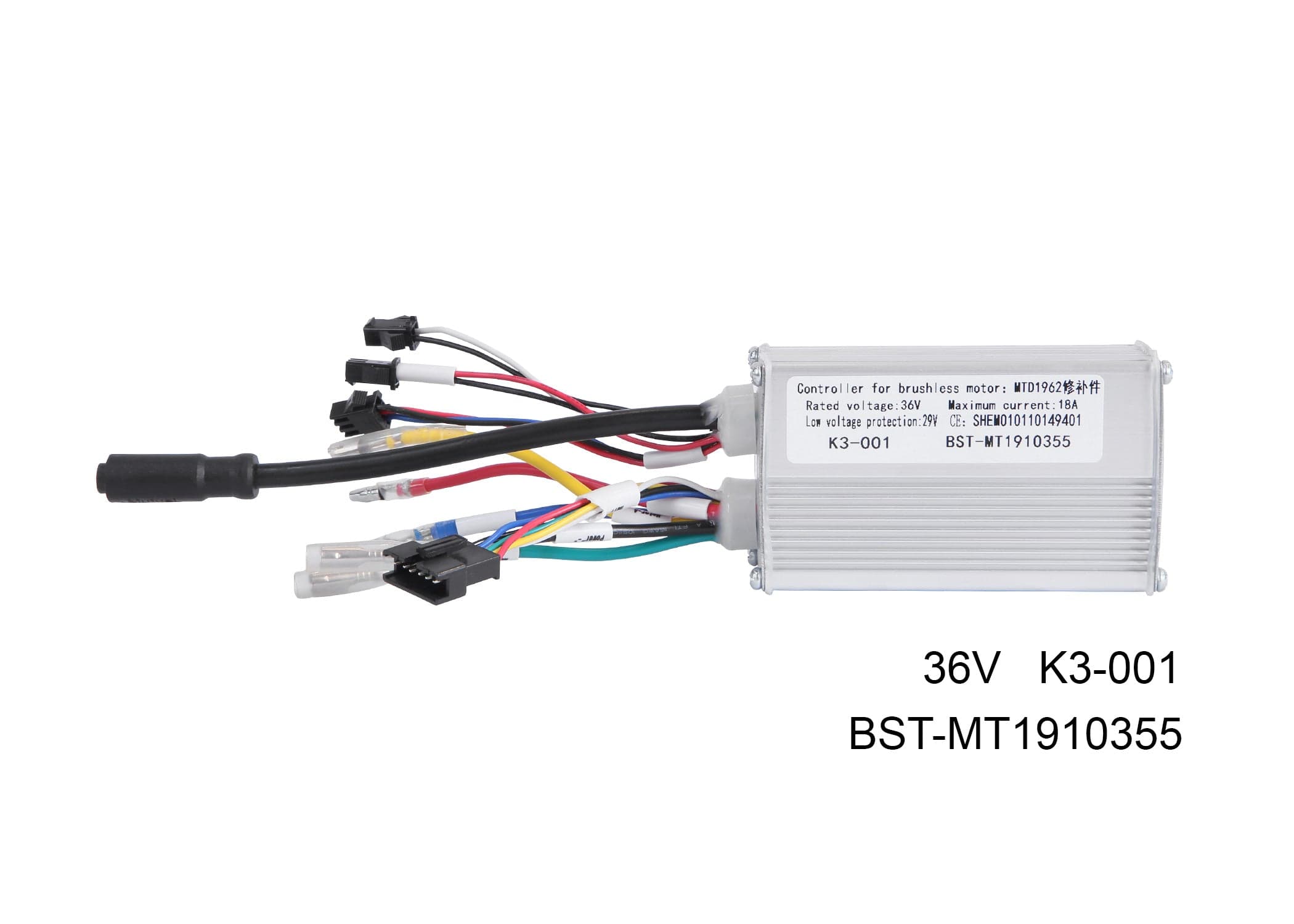 T4B Controller Fat Black 36V Or Hiko 36V K3 001