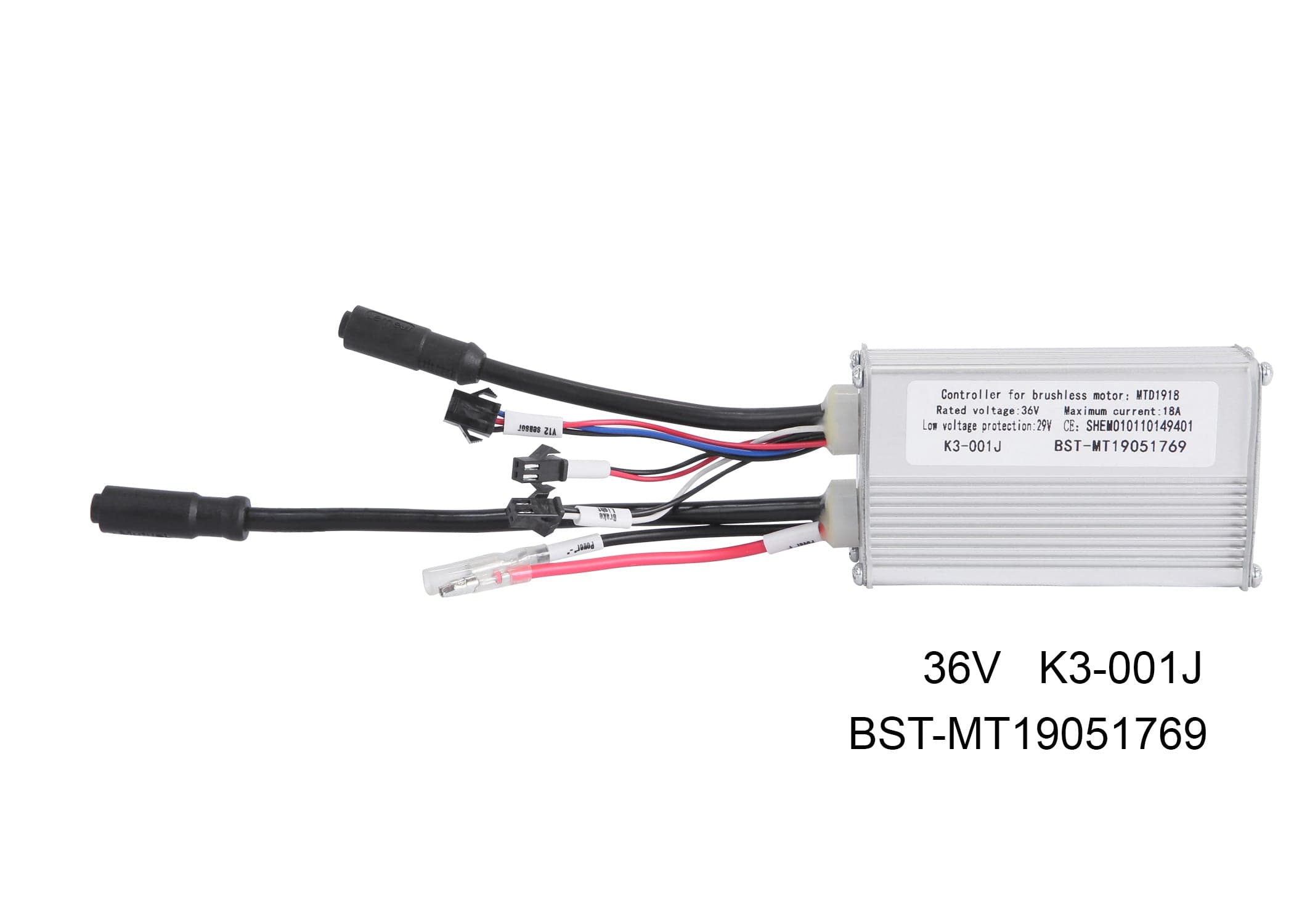 T4B Controller Fat Black 36V Or Hiko 36V K3 001j