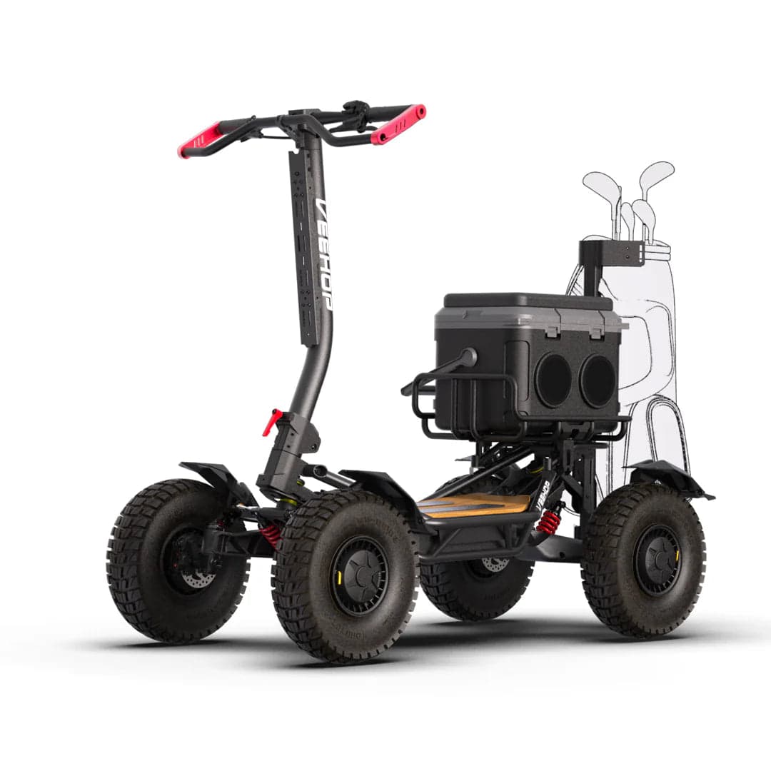 VeeHop ATV Scooter Golf Kit With The Cooler Box Kit